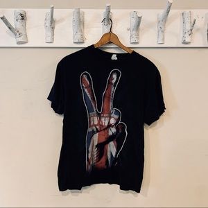 🔮THE WHO distressed band tee